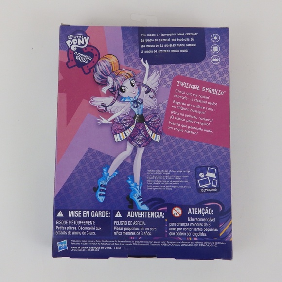 My little Pony Equestrian Girls Singing Twilight Sparkle Rainbow Rocks Hasbro - Picture 2 of 3